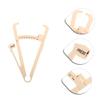 Anneome 2pcs Calipers Accurate Fat Measurer Body Measuring Tape Portable Fat Measurer for Fitness view 3
