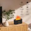 Aegci Essential Oil Diffuser Humidifer with Flame Light Effect, 180ml Air Diffuser for Essential Oils, Humidifiers for Bedroom with 2 Brightness, Auto-Off Function(White) view 3