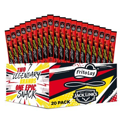 Frito Lay Jack Link's Meat Stick Flamin' Hot (Pack of 20)