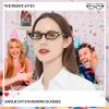 4 Pairs Narrow Cat Eye Reading Glasses for Women 1.25 by WEMOOTEANTS Women's Trendy Black Readers 100 125 1.50 175 200 225 250 275 3.00 350 400 view 2