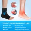 Ankle Ice Pack Wrap for Swelling, Reusable Foot Heel Gel Ice Pack for Injuries Sprained, Hot Cold Therapy Sock Compression for Plantar Fasciitis Pain Relief, Achilles Tendonitis view 2