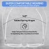 4 Pairs Narrow Cat Eye Reading Glasses for Women 1.25 by WEMOOTEANTS Women's Trendy Clear Readers 100 125 1.50 175 200 225 250 275 3.00 350 400 view 3