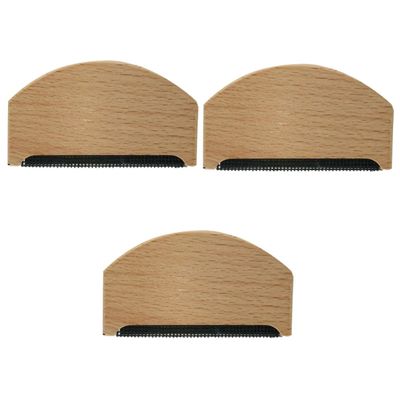 SOLUSTRE 3pcs Manual Hair Ball Trimmer Lint Brush for Dryer Mini Lint Remover Portable Epilator Clothing Shaver Laundry Cleaning Tools No Battery Required