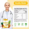 (28 OZ) Sea Moss Gel Raw Flavored Irish Seamoss Gel Natural Vegan Pineapple 102 Vitamins and Minerals Wild Harvested Non-GMO. view 4