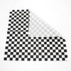 AYAROS 40 Pack Checkered Flag Napkins Race Car Birthday Party Supplies Disposable Racing Party Napkins Black and White Dessert 6.5x6.5 inch view 3