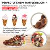 OldSoul Professional Bubble Waffle Mix | Crispy | 10 Lbs | Chocolate Flavor | Egg Waffle Mix | 56 Waffles (10 Lbs, Traditional) view 3