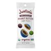 Justin's Dark Chocolate Peanut Butter Candy Pieces 12pk of 1.5oz bags Organic, Gluten Free, Non-GMO, Responsibly Source, Rainforest Alliance Certified Cocoa view 2