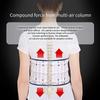 ALKANI Adjustable Decompression Back Belt Lower Back Brace Back Pain Lumbar Support Belt Back Belt Spinal Waist Back Air Massage Belt for Lower Back Pain Relief (Color : Red) view 3