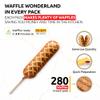 OldSoul Professional Corndog Waffle Mix | GLUTEN FREE | Vanilla Flavour | 10 Lbs | 280 Waffles (10 Lbs, Gluten Free) view 2