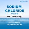 Puregen Labs Sodium Chloride Tablets 1 gm (1000 mg), USP | (15.4gr.) | Normal Salt Tablets | Electrolytes Replenisher Hydration Drink | 2 Pack - 200 Tablets Total view 3
