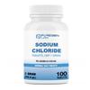Puregen Labs Sodium Chloride Tablets 1 gm (1000 mg), USP | (15.4gr.) | 100 Count | Normal Salt Tablets | Electrolytes Replenisher Hydration Drink view 1