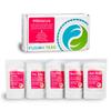 Hibiscus Sampler Set, A Tangy and Tart Variety of Hibiscus Loose-Leaf Infusions, 5 Sample Pouches of Juicy Fruit Flavors combined with the Cranberry-like Flavor of Hibiscus, Each sample makes 8-10 Cups of Tea, Very Berry, Blood Orange, Strawberry Fie view 1