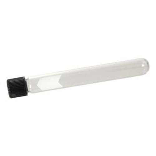 Slant Tube Y570 25ml Borosilicate Glass Test Tube with Phenolic Cap for Yeast Propagation
