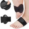 SweAtz Arch Support Brace, Plantar Fasciitis Relief Sleeves with Silicone Pads, Foot Pain Relief Pads for Men Women, Foot Support Foot Pain, High Arches, Flat Feet, Heel Fatigue (foot-brace) view 1