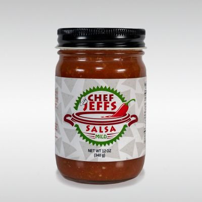 Chef Jeffs Salsa. Fresh ingredients, fresh homemade mild salsa.