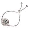 Aromatherapy Bracelet, Diffuser Bracelet Delicate Adjustable Hearted Pattern for Party view 1