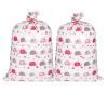 Snogisa 2 Pieces 56 Inch Baby Shower Bag Large Bags,Plastic Gift Bag Storage Bag,Baby Gift Bags for Baby Shower, Baby Boy Gift Bag, Baby Girl Gift Bag, Gender Reveal Gift Bag (baby girl) view 1