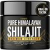 Shilajit Pure Himalayan Organic Resin - Natural Authentic Lab Tested Formula for Men, Women - No Heavy Metals - 600mg Max Strength with 85+ Trace Minerals Golden Grade Shilajit Supplement (1 Pack) view 1