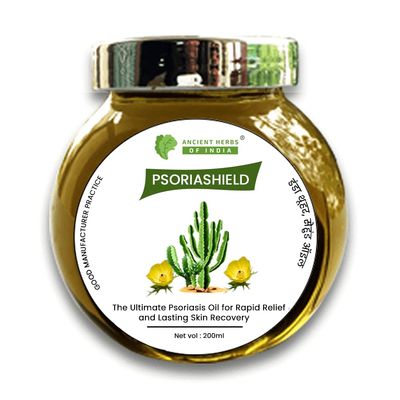 Ancient Herbs of India Danda Thuhar Psoriasis Oil for Psoriasis, Eczema and itching