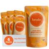 Brodo Organic Chicken Broth | Nutrient Dense, Chef Crafted Bone Broth in Single Serving Pouches | Not Made From Concentrate, No Preservatives (6x 8.3 oz Pouches) view 1