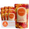 Brodo Spicy Nonna Roasted Garlic & Chili Chicken Broth Nutrient Dense, Chef Crafted Bone Broth in Single Serving Pouches Not Made From Concentrate, No Preservatives (6x 8.3oz Pouches) view 1
