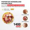 OldSoul Poffertjes Batter Mix | Dough Mix | Chocolate Flavor | 10 Lbs | 1400 Mini Dutch Pancakes (10 Lbs, Traditional) view 2