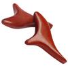 COOLHIYA 2pcs Guasha Horn Scrapers Multi-Purpose Face Body Massager Portable Massage Tool view 1