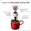 Donut Shop Classics Original Regular Coffee, 100 K-Cups Bundle with Tituaa Coffee Cleaning Brush (100 K-Cup) view 4