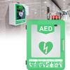 AED Defibrillator Wall Mount Storage Cabinet, Cardiac Defibrillation Alarm Box First Aid Cabinet, Double Switch Control, Adjustable Partition Can Place a Variety of Models of AED for Home Office view 1
