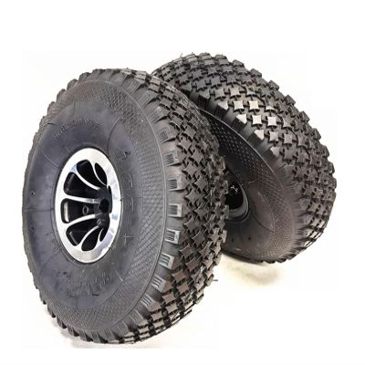 12inch Mobility Scooter Tyres, 4.00-4 Replacement Inner Outer Tire for Mobility Scooter, Wheelchair, Pneumatic Tyre Electric Wheelchair Tires Replacement (Color : 2pcs)