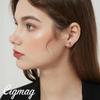 Cigmag Magnetic Earrings for Women - Acupressure Earrings Ultra Strength Magnets - Diamond Non Piercing Set with Present Box (Five Pairs) view 4