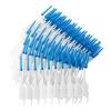 Layhou 400PCS Interdental Brushes Double-Ended Silicone Toothpick Dual-Ended Dental Floss Pick with Silicone Bristles Disposable Dental Brushes Between Teeth view 2