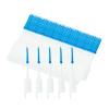 Layhou 400PCS Interdental Brushes Double-Ended Silicone Toothpick Dual-Ended Dental Floss Pick with Silicone Bristles Disposable Dental Brushes Between Teeth view 4