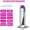 10 Modes Quiet and Powerful Handheld Electric Bullet Massage Tool for Women Men Body Back Foot Massage Relaxation, Handheld Mini Pocket Travel Personal Bullet Rod Women Plush Toy 5JY4 view 2
