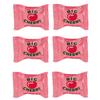Big Cherry Candy Bars, Pack of 6 - Whole Real Cherry Coated with Chocolate and Topped with Chopped Roasted Peanuts - Individually Wrapped Nostalgic/Retro Candy - Kosher Certified Delicious Candies view 1