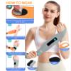 HiRui Ultra-Thin Elastic Wrist Brace Wrist Wraps, Compression Wrist Straps Support for Carpal Tunnel Arthritis Tendonitis Sprains Pain Relief Workout, Soft & Comfortable (Gray (Pack of 2)) view 3