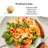 DeLallo Orecchiette Pasta, 1 Pound Bag, 7 Pack, Made in Italy, Cooks in 12 Minutes, Al Dente Texture, Made with Durum Wheat Semolina Flour, Non-GMO view 4
