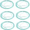 KASHSURG Nasal Cannula for Oxygen with Soft Touch, Universal Connector for Adults (14 Feet, Pack of 6)