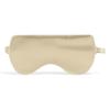 ASUTRA Silk Eye Pillow for Sleep, Champagne - Filled w/Lavender Buds & Flax Seeds, Weighted Eye Mask, Meditation & Light Blocking Blindfold, Cooling Gel Mask Included view 3
