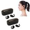 Ear Plugs for Sleep,2 Pair Silicone Earplugs Hearing NRR 40dB Noise Cancelling Triple Reusable Ear Plugs for Noise Reduction,Flights,Work, Study view 1