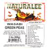 Naturalee Wasabi Peas 2 lb - Wasabi Coated Green Peas - Vegan, High Fiber Snack, Spicy Crunch view 2