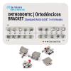 20PCS Orthodontic Metal Brackets Dental Brackets Standard Roth 0.018 Slot Bondable, 3-4-5 with Hook 20pcs/Pack, 1PK view 1