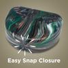 Practicon Marble Retainer Cases, Orthodontic Aligner Case, Mouth Guard Holder (3 Pack) (Camo) view 3