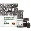 Verb Caffeinated Energy Bars Cookies & Cream (26g, Pack of 16) 110-Calorie Delicious Low Sugar Energy Bar - Vegan Gluten Free On-the Go Snack with 80mg Green Tea Caffeine, Only Real-Food Ingredients view 1