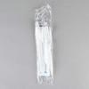 450 White Plastic Cutlery Packets - Knife Fork Spoon Napkin Salt Pepper Sets, Individually Wrapped Disposable Silverware view 3