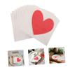 ABOOFAN Chic Heart Pattern Dinner Napkins Disposable Napkins Disposable Heart for Party Banquet view 3