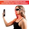 Mito Red Light - Red Light Glasses - Eye Protection for Red Light Therapy (600nm-900nm) - Red Light Therapy Goggles - IR5 Extra Dark view 3