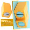 3pcs Broken Blades Storage Box Multipurpose Waste Blades Container Material for Disposal for Home Office Hair Salon More view 4