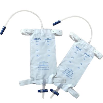 10 Pack Catheter Leg Bag Urinary Drainage Bag(500ML)