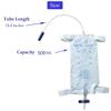 10 Pack Catheter Leg Bag Urinary Drainage Bag(500ML) view 3